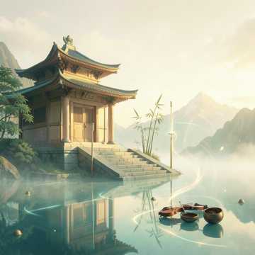 Ảnh bìa nhạc nền Temple Mist